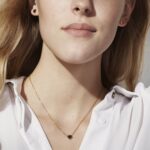 Ženski jekleni uhani MIA T418E001DO Small heart Gold - slika 2