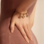 Ženska zapestnica MIA T121B001DO Puzzle Gold - slika 2