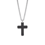 Moška-jeklena-verižica-črni-križ-lotus-style-ls2255-1-1-moški-nakit-moške-verižice