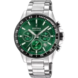 Moška ročna ura FESTINA F20560-4 z zeleno številčnico