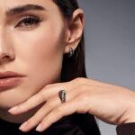 Ženski jekleni uhani MIA Cora II T124E011AR