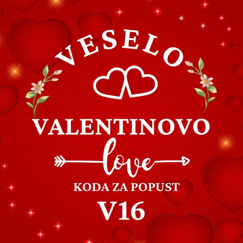 Valentinovo 2026 popusti za ročne ure in nakit