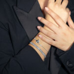 Ženska zapestnica LOTUS STYLE LS2568-2-1 trislojna srebrna s cirkoni