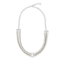 Verižica LIU JO LJ3091 elegantna s kristalom