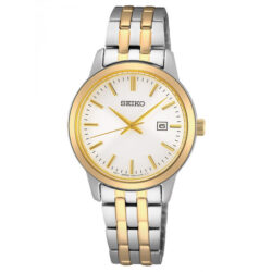 Ženska ročna ura Seiko SUR410P1 bikolore