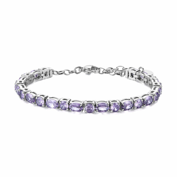 ženska zapestnica Brosway BIG20 lila vijola barva