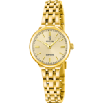 Festina F20745-2 zlata ženska ura minimalistična
