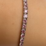 Liu Jo LJ2425 zapestnica roza cirkoni na zapestju