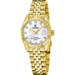 Festina Swiss F20089-1 zlata ženska ura s kristali