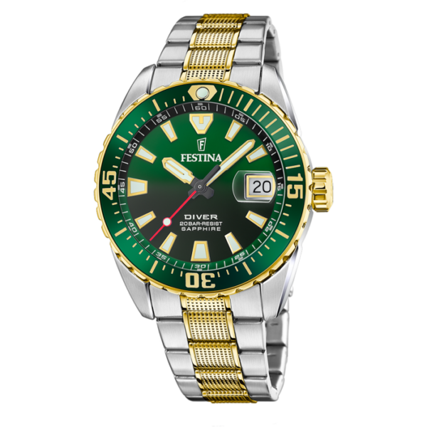 Moška ročna ura Festina F20706-2 pogled od spredaj