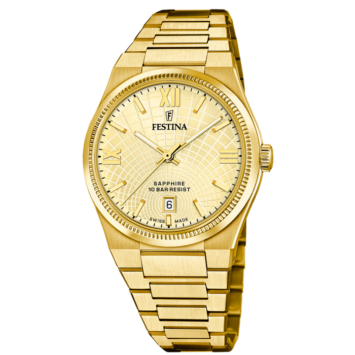 Moska-ura-Festina-Swiss-F20057-2 Moška ročna ura FESTINA SWISS F20057-2